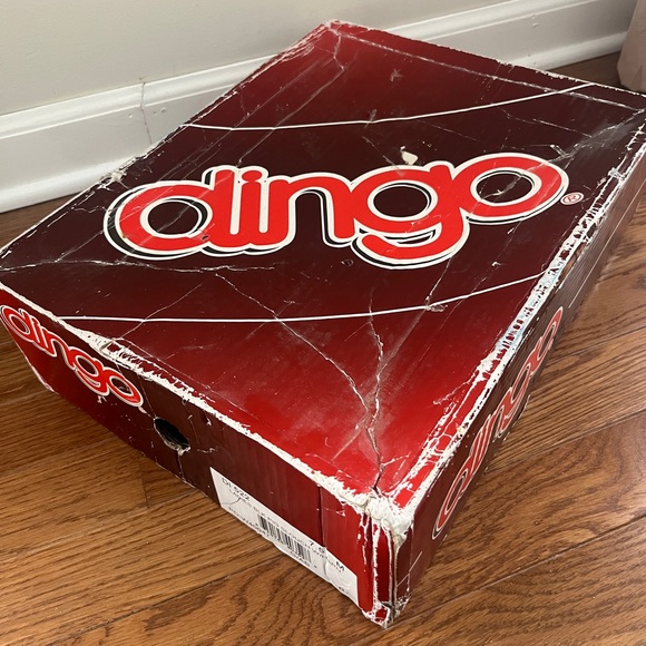 Dingo Olivia Black Slouch Leather Cowboy Boots - Picture 9 of 10